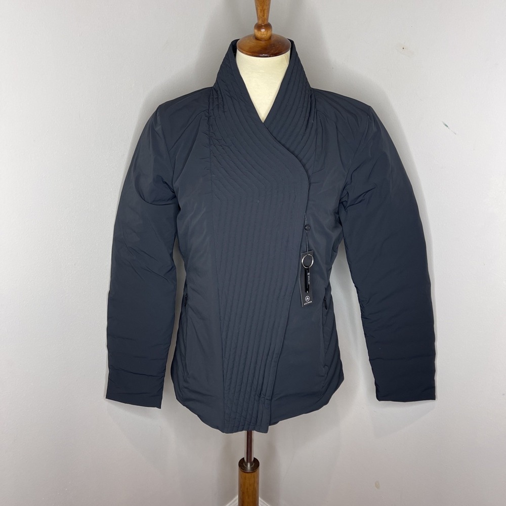 New Aether Appearal Passport Jacket in Jet Black Sz 3 Medium - Picture 2 of 12
